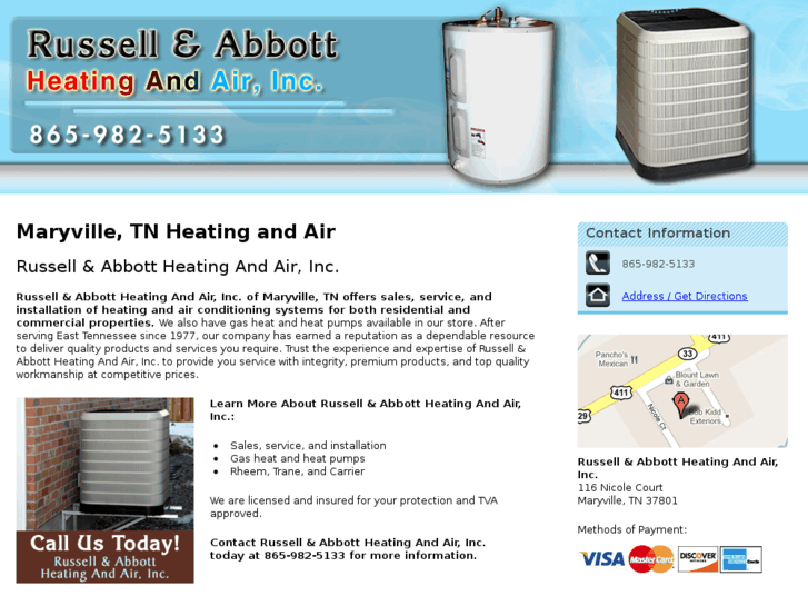 www.heatingandairmaryvilletn.net