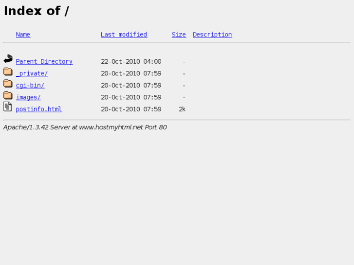 www.hostmyhtml.net