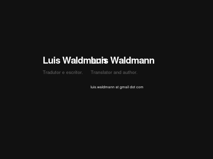 www.luiswaldmann.com