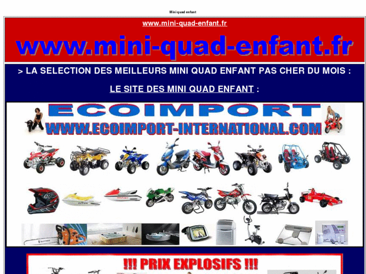 www.mini-quad-enfant.fr