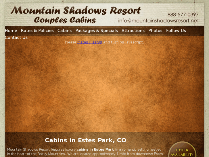 www.mountainshadowsresort.net