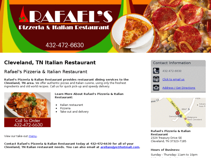 www.rafaelsitalianrestauranttn.com