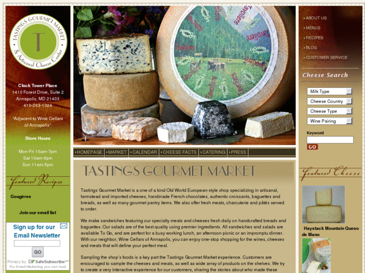 www.tastingsgourmetmarket.com