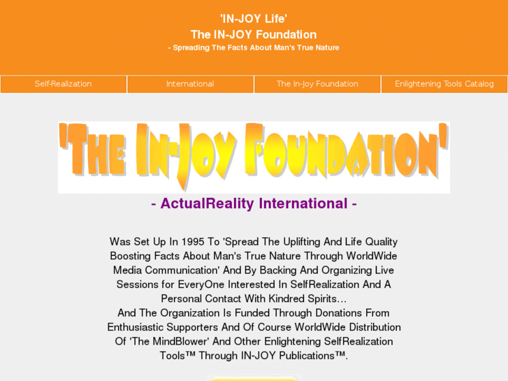 www.theinjoyfoundation.org