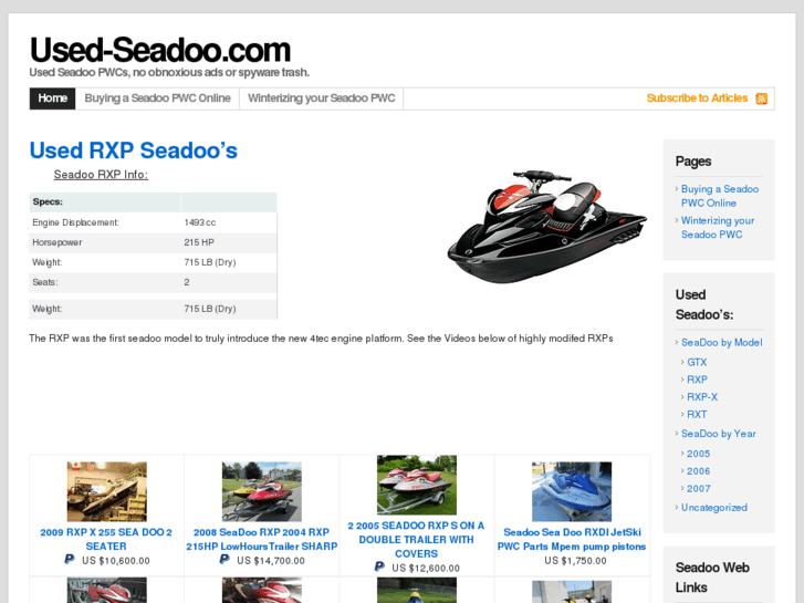 www.used-seadoo.com