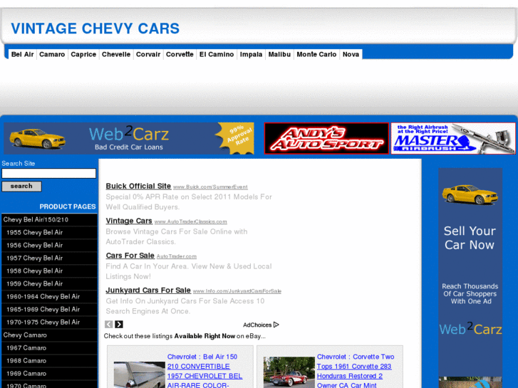 www.vintagechevycars.com