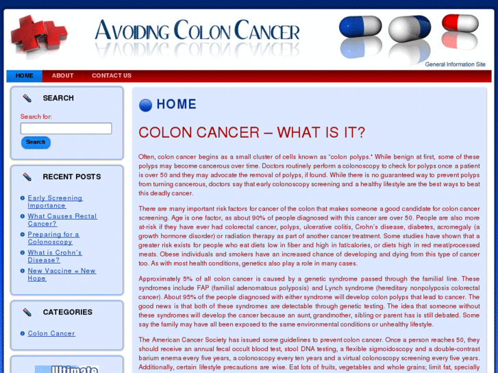 www.avoidingcoloncancer.com