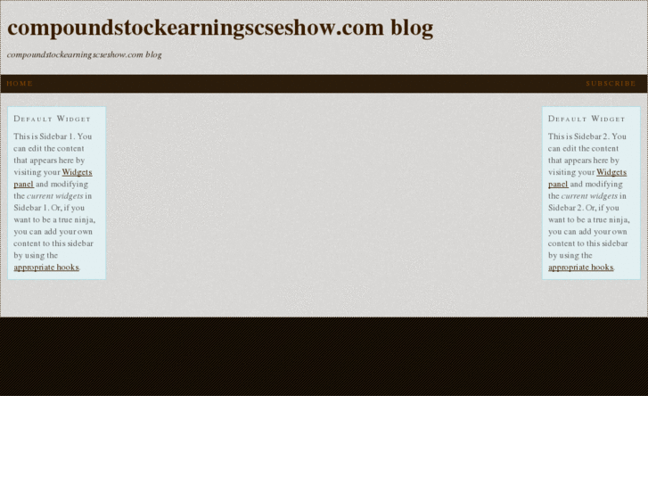 www.compoundstockearningscseshow.com