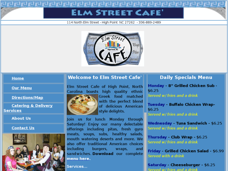 www.elmstreetcafehighpoint.com