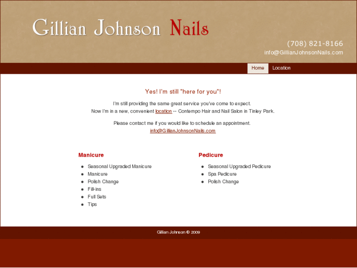 www.gillianjohnsonnails.com