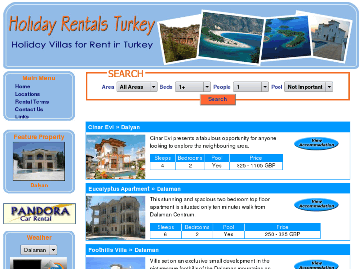 www.holidayrentalsturkey.com