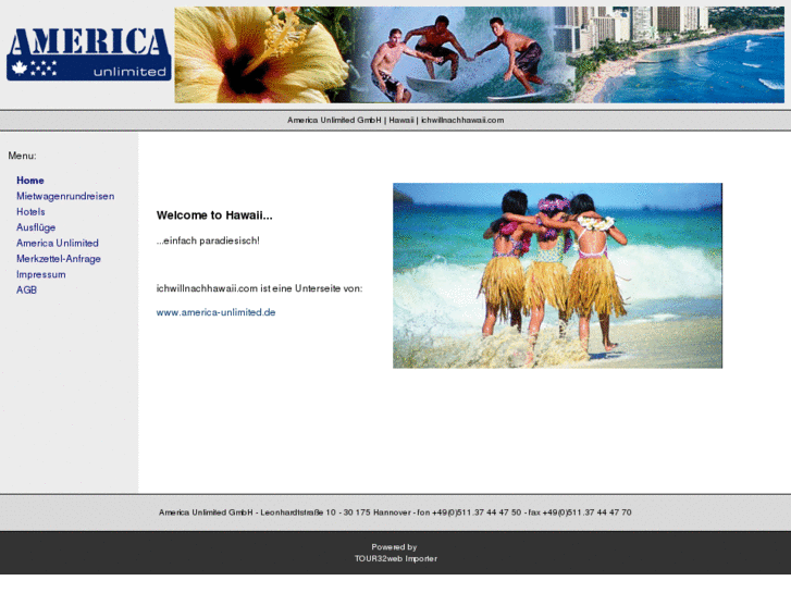 www.ichwillnachhawaii.com