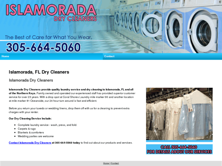 www.islamoradadrycleaners.com