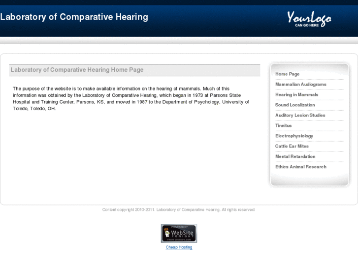 www.laboratoryofcomparativehearing.com