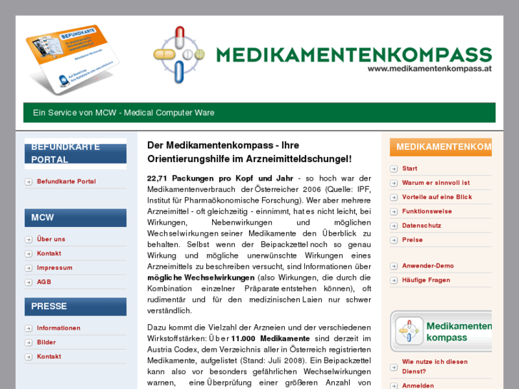 www.medikamentenkompass.at