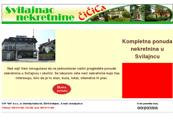 www.svilajnacnekretnine.com