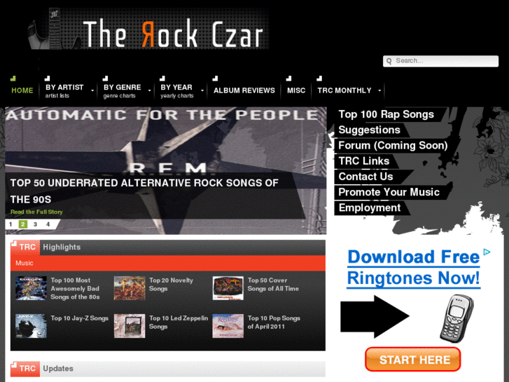 www.therockczar.com