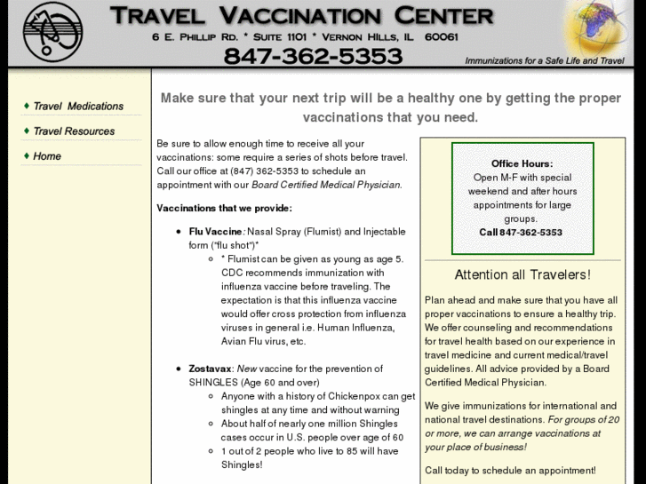 www.travelvaccinationcenter.com