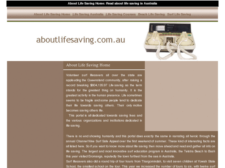 www.aboutlifesaving.com.au