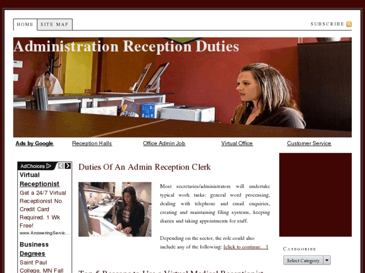 www.adminreception.com