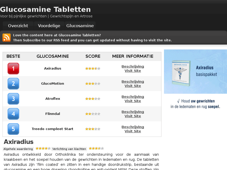 www.glucosamine-tabletten.nl