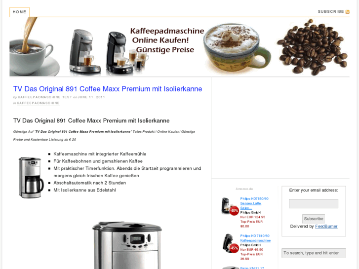 www.kaffeepadmaschinetest.com