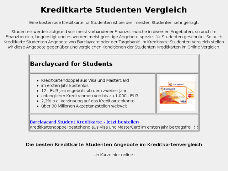 www.kreditkartestudenten.net