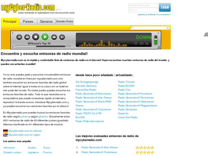 www.mycyberradio.es