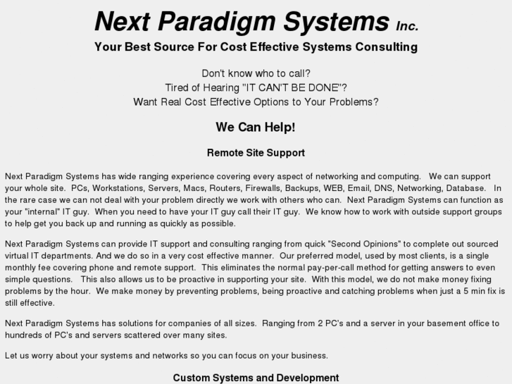 www.nextparadigmsystems.com