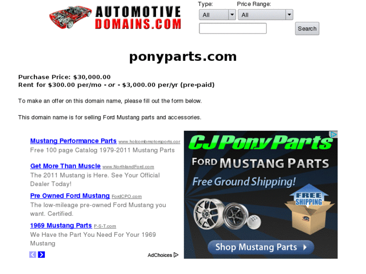 www.ponyparts.com