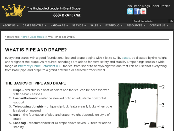 www.rentpipeanddrape.com