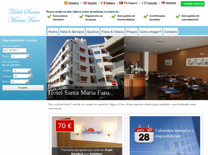 www.santamariahotelfaro.com