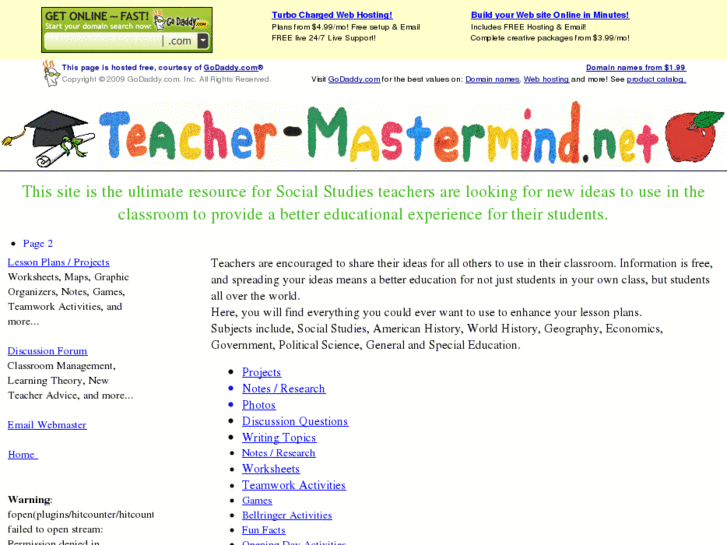 www.teacher-mastermind.net