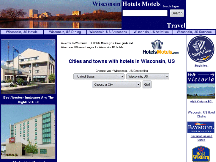 www.wisconsinhotelsmotels.com