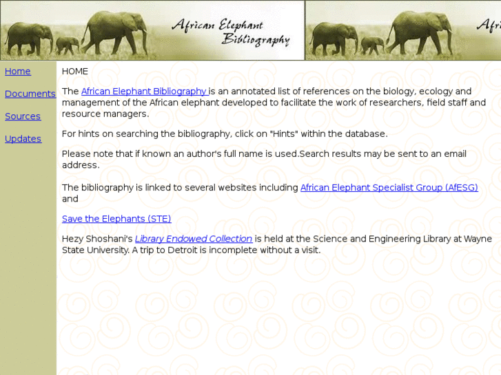 www.africanelephantbiblio.info