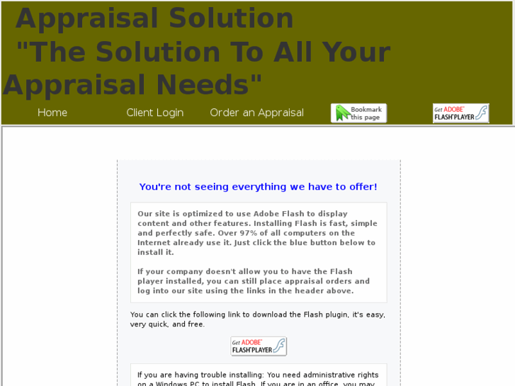 www.appraisalsolution.com