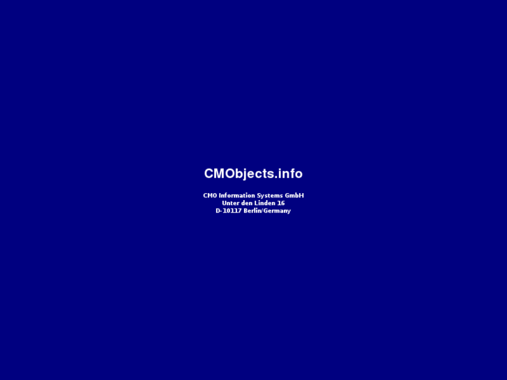 www.cmobjects.info