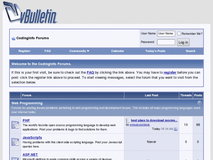 www.codinginfo.com