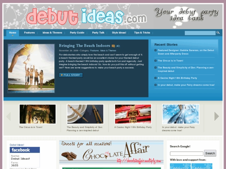 www.debutideas.com