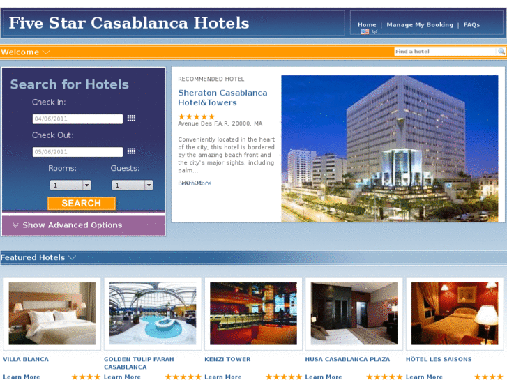 www.fivestarcasablancahotels.com