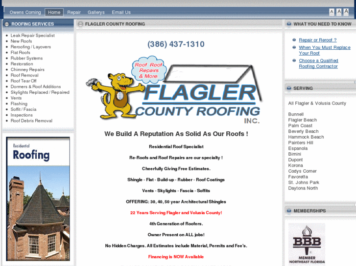 www.flaglercountyroofing.net