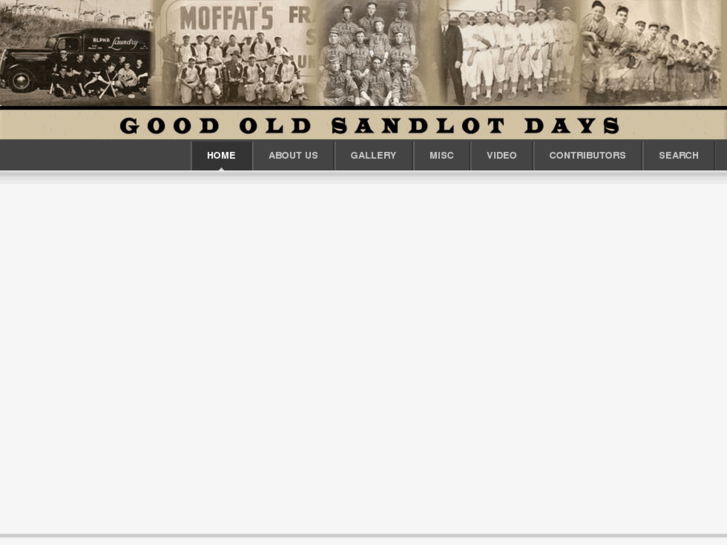 www.goodoldsandlotdays.com