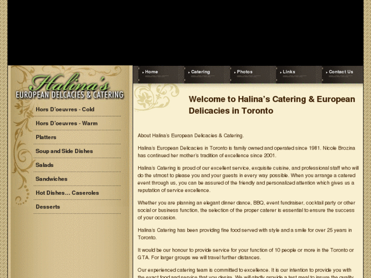 www.halinascatering.com