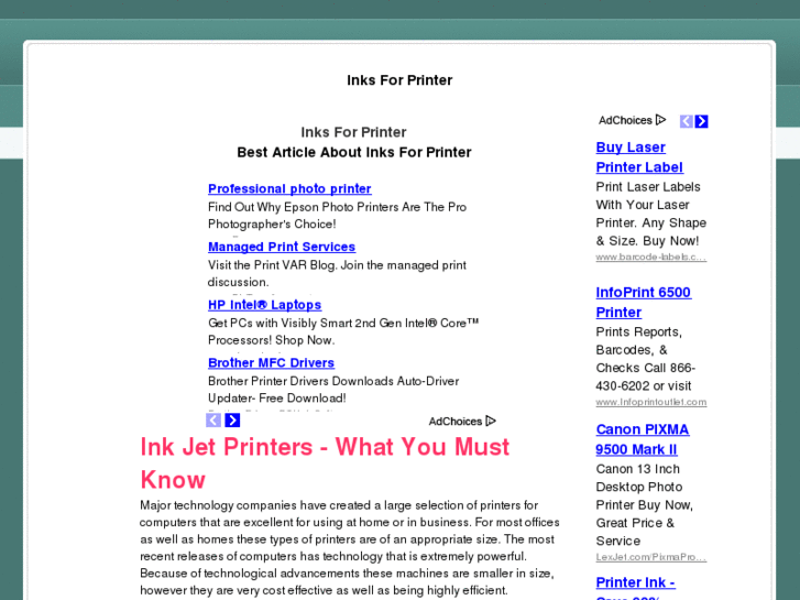 www.inksforprinter.com