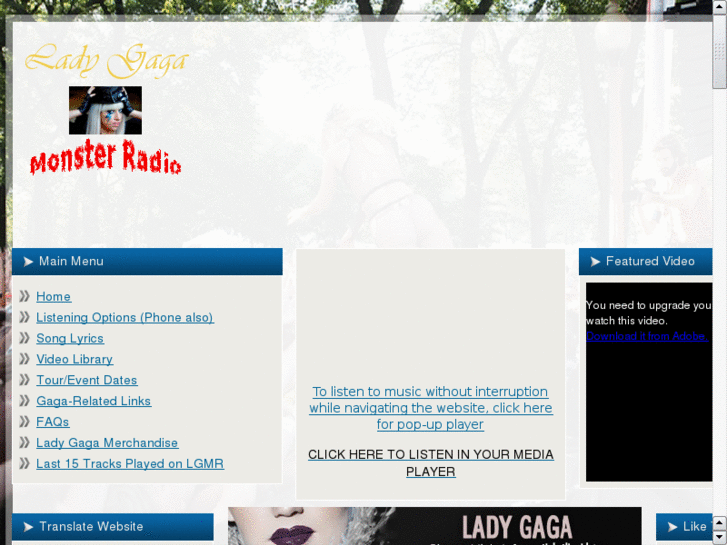 www.ladygagamonsterradio.com