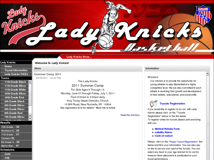 www.ladyknicks.com