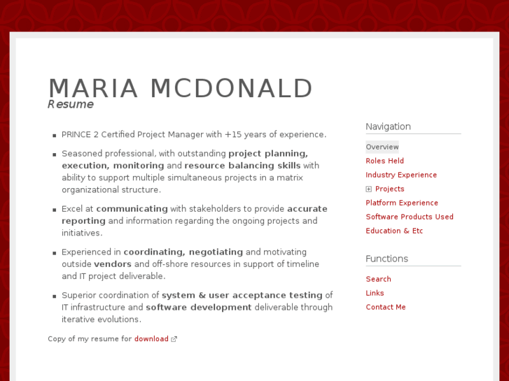 www.mariamcdonald.com