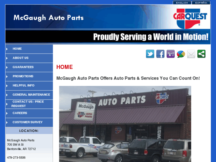 www.mcgaughautoparts.com