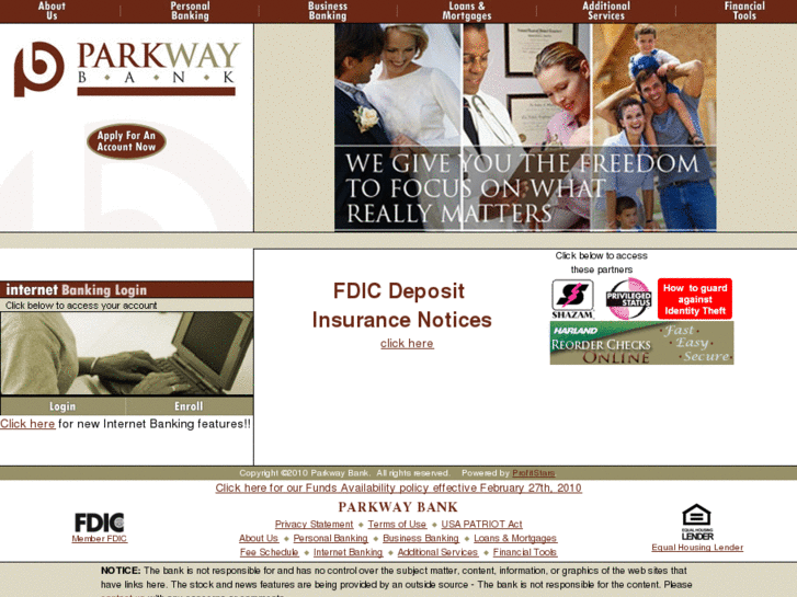 www.parkway-bank.com