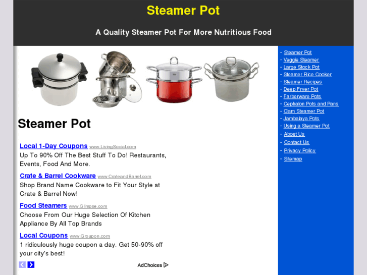 www.steamerpot.org